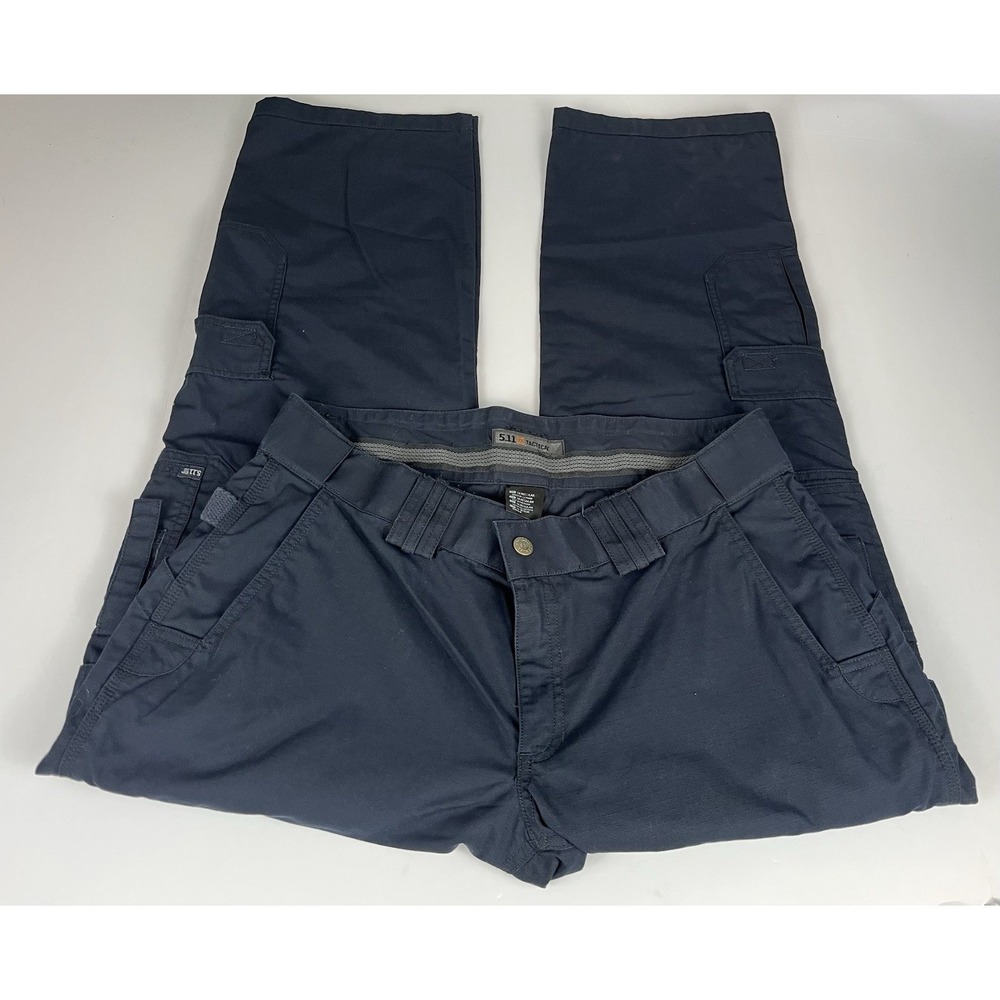 5.11 Tactical Women's Sz 16 Navy Blue‎ Pants Cargo Outdoor Hiking Workwear